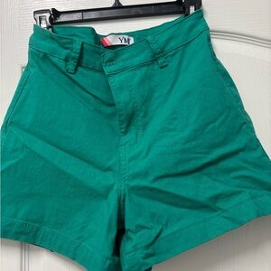 YMI High Waist Teal Shorts